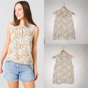 Faherty | Faith Blouse in Vintage Floral, size small